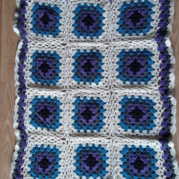 Granny Square Pram Blanket