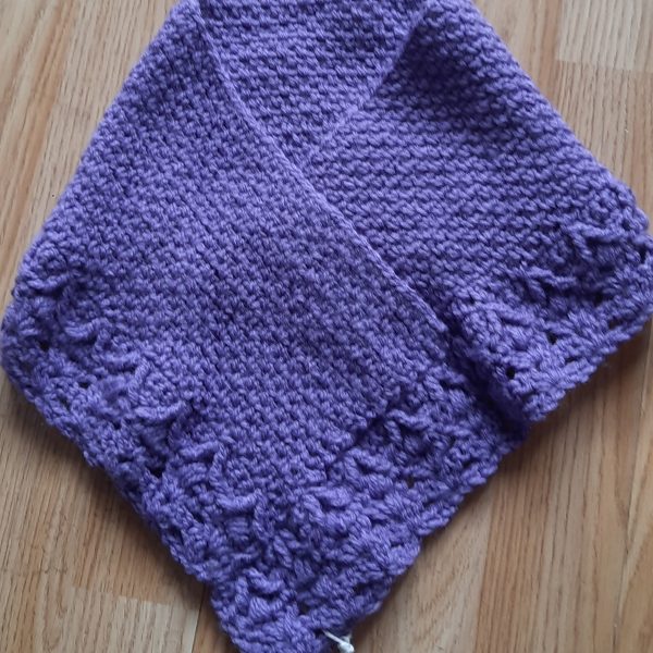 Purple Neck Scarf