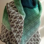 Mosaic Crochet: Kate created this beautiful shawl after learning the technique in our wworkshop